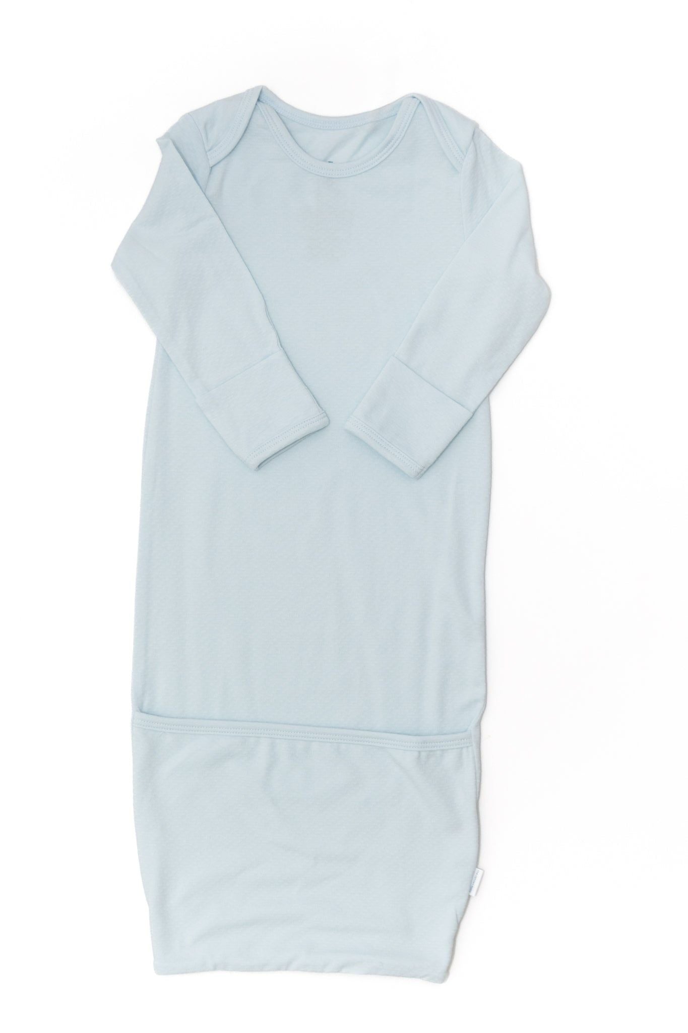 Baby Blue Newborn Gown