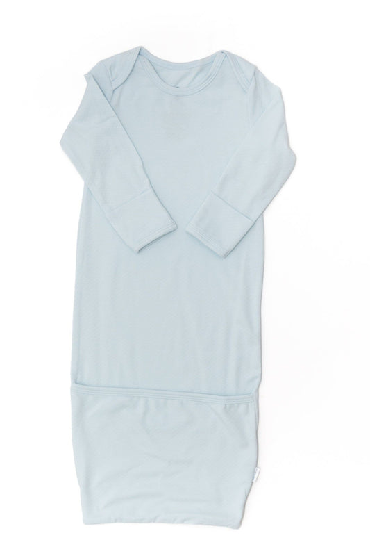 Baby Blue Newborn Gown