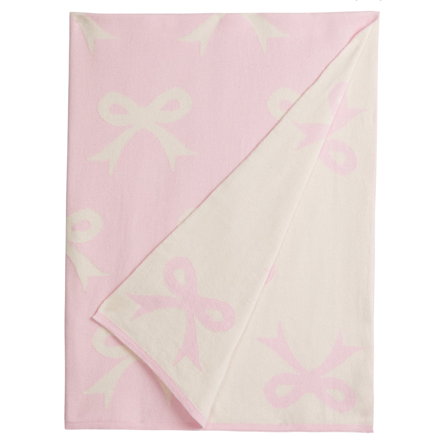 Nursery Blanket - Pink Bow