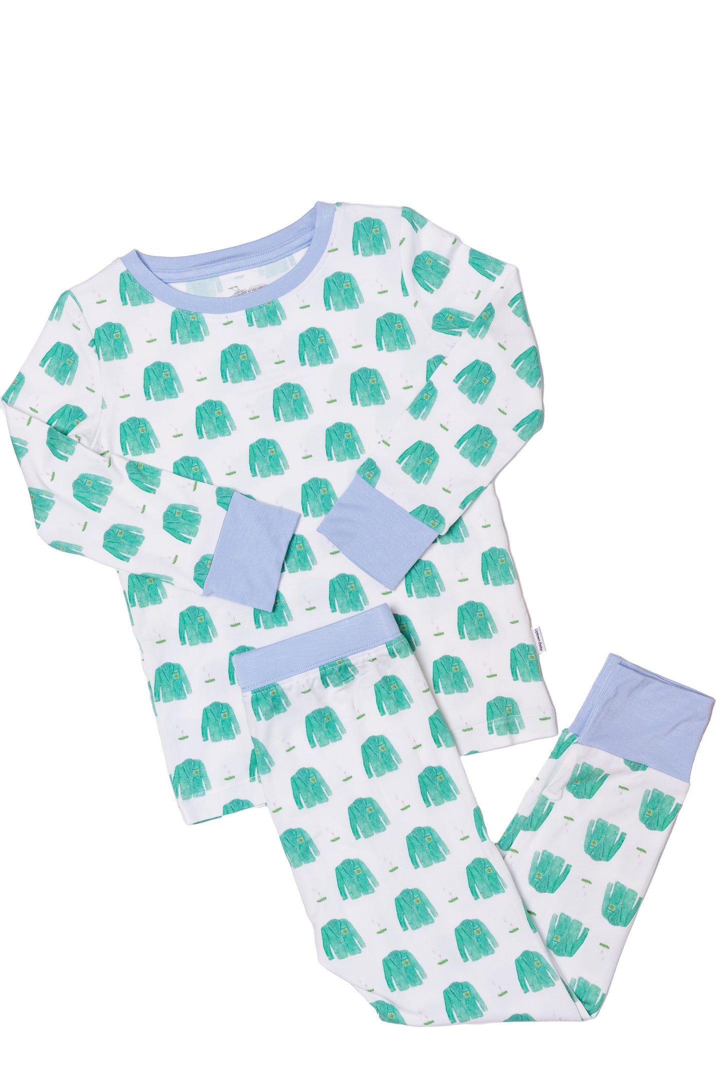 2 Piece Golf Pajama Set - Blue