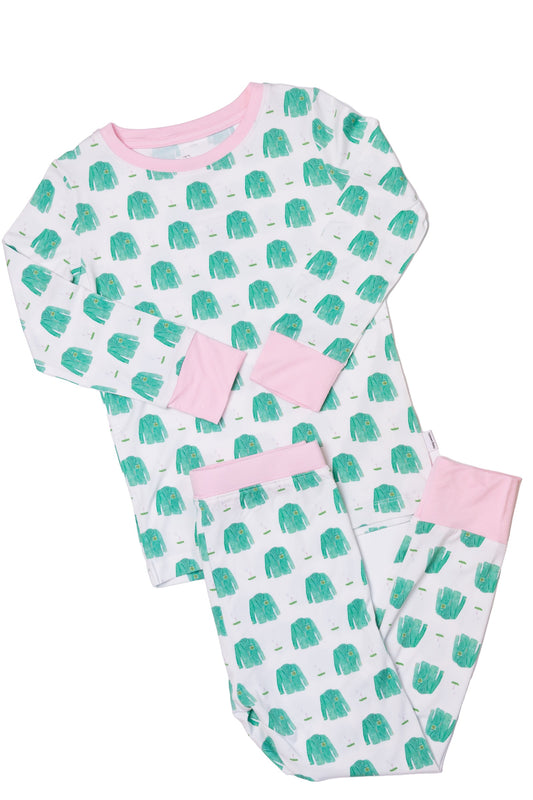 2 Piece Golf Pajama Set - Pink