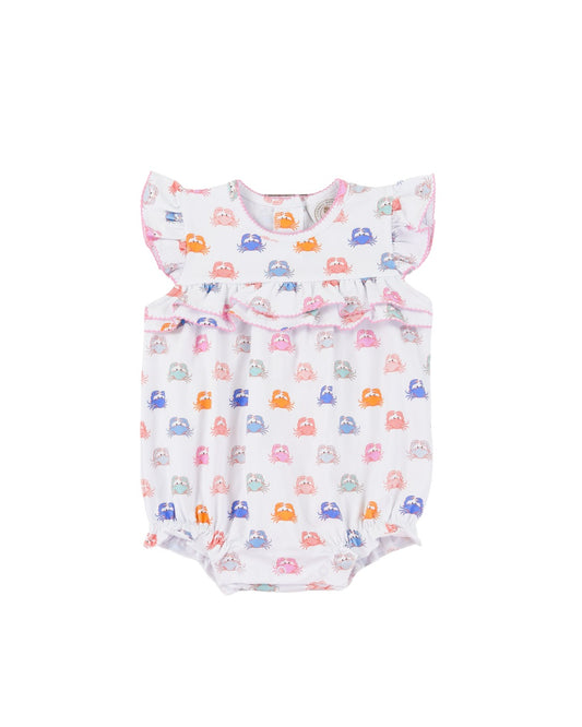Pastel Pinchers Rosalie Ruffle Romper