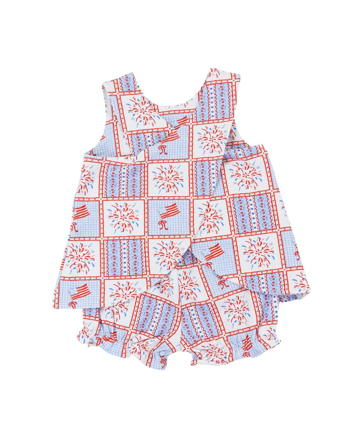 Cassidy Crossover Set-Patriotic Patchwork