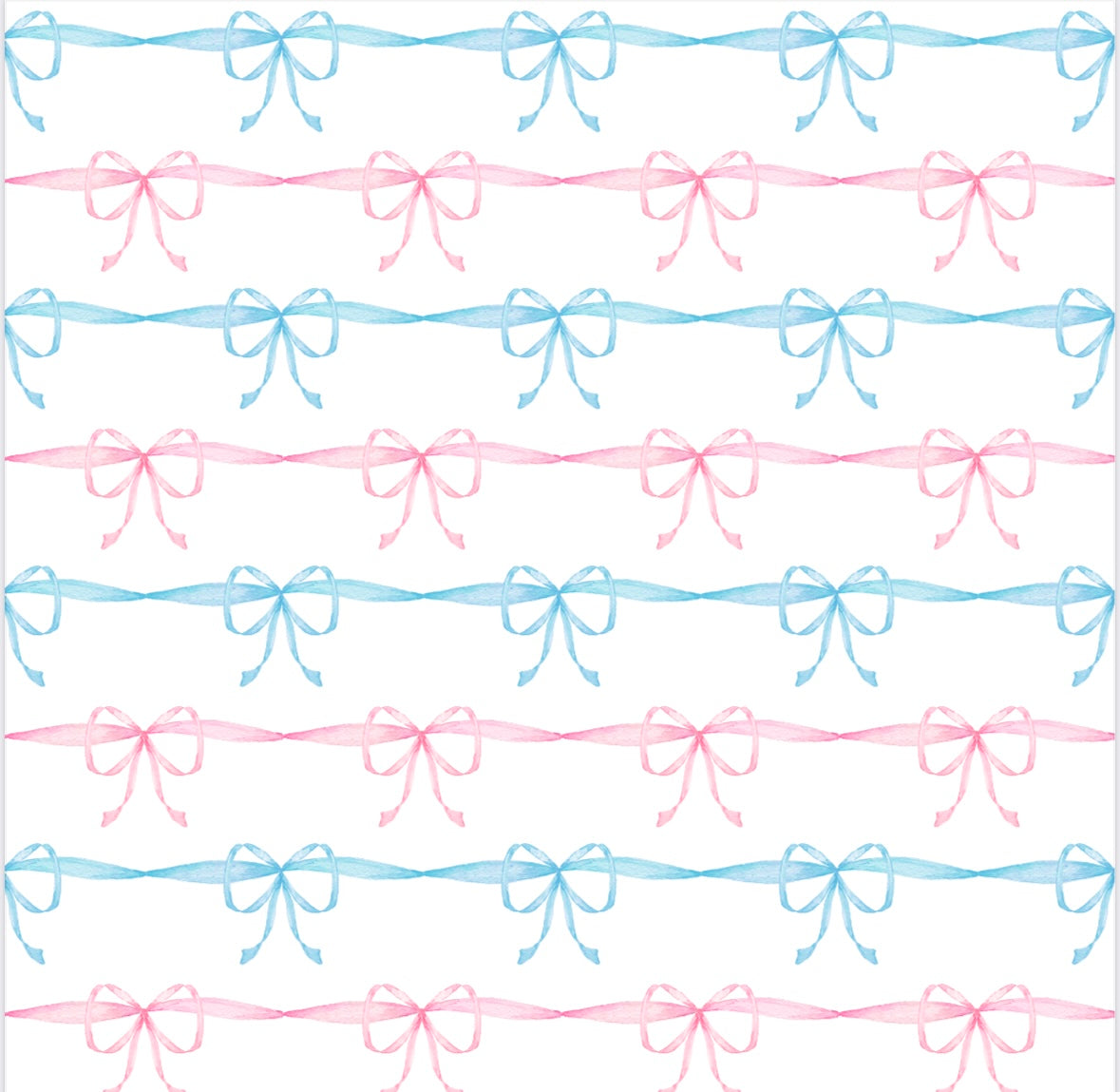 Isla Knit Long Bubble - Pink and Blue Bows