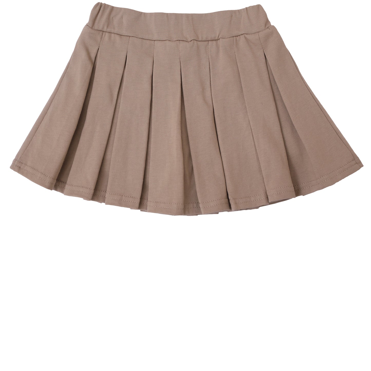 Pleat Skort- Khaki