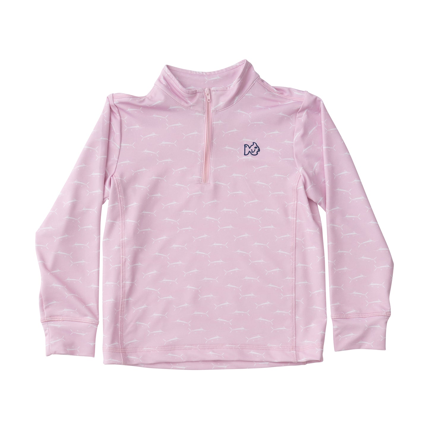 *PRE-ORDER* Performance Quarter Zip Pullover - Pink Lady Marlin