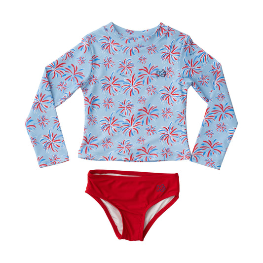 *PRE-ORDER* Reef Rashguard Swim Set - Fireworks