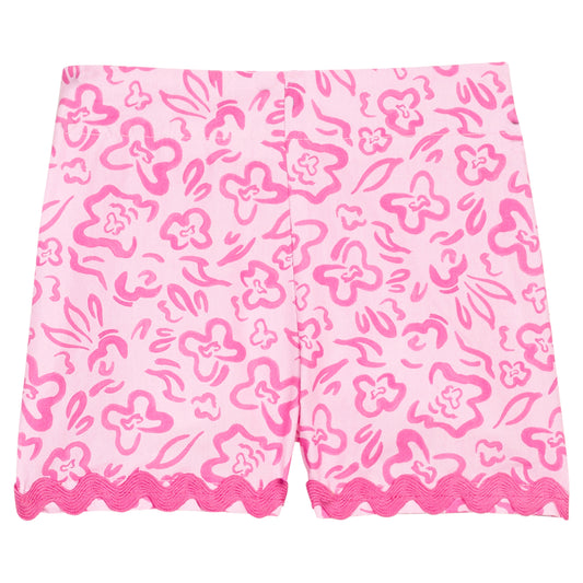 *PRE-ORDER* Ric Rac Shorts - Matisse Blooms Pink