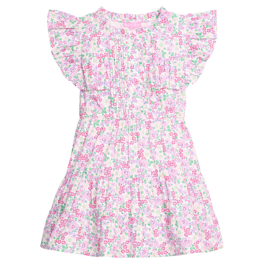 *PRE-ORDER* Rodeo Dress - Pink Bloomsbury Blossoms