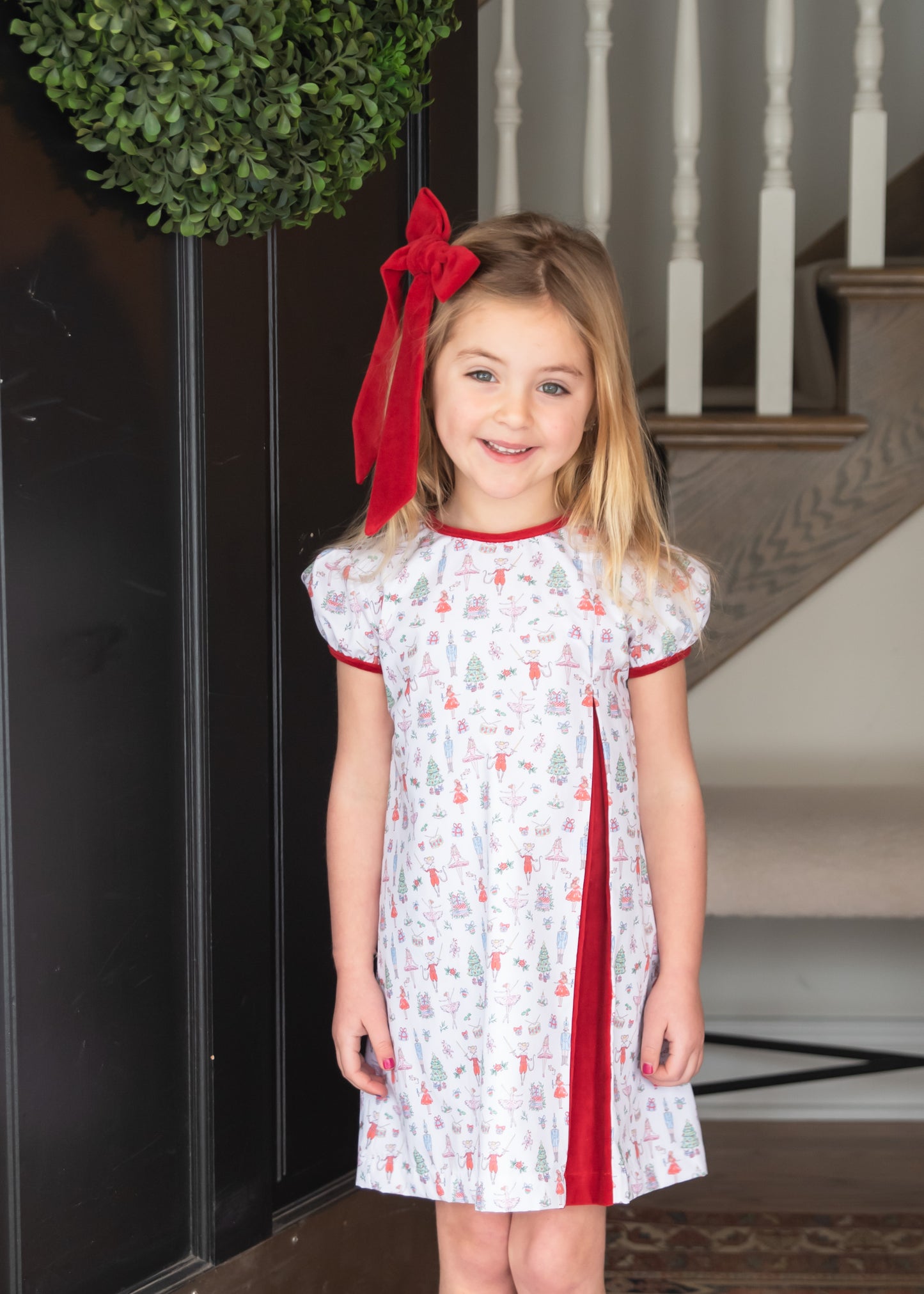 *PRE-ORDER* Rosie Dress - Nutcracker