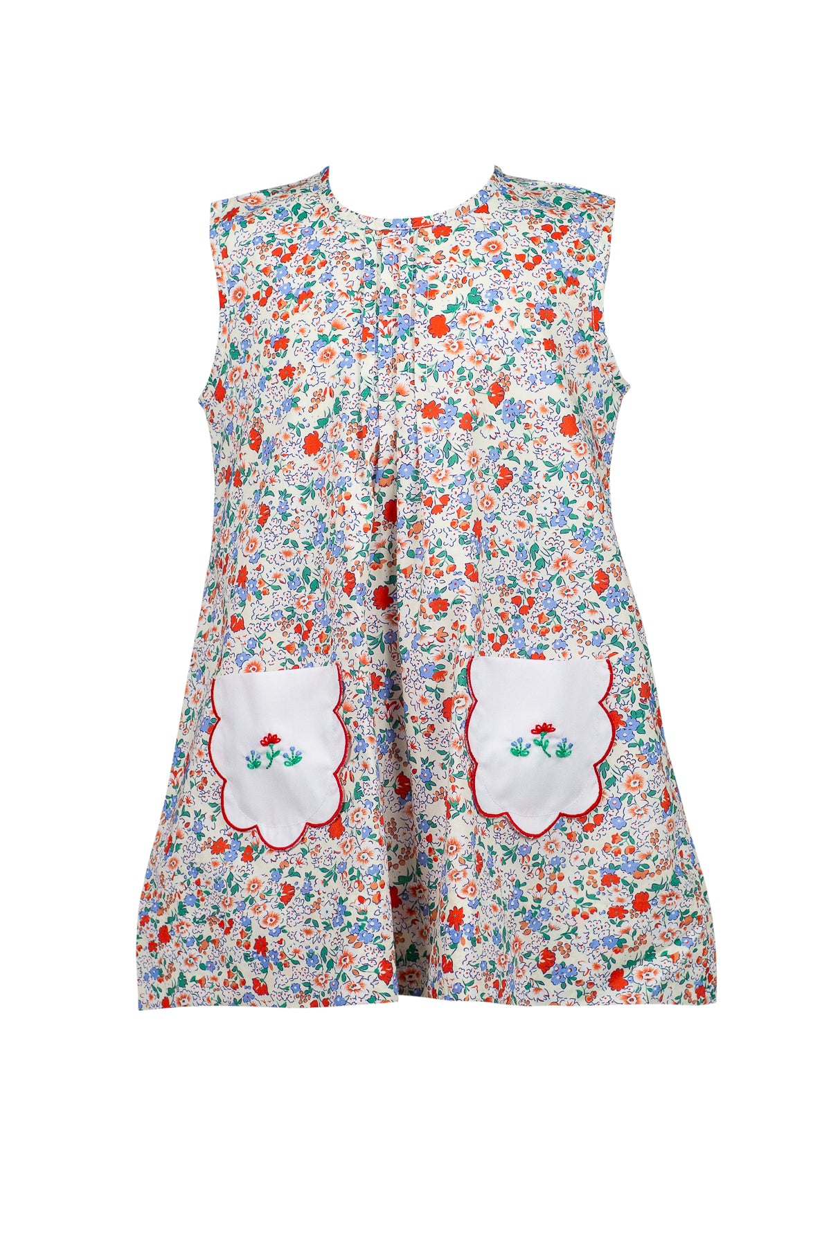 Rosie Red Floral Dress