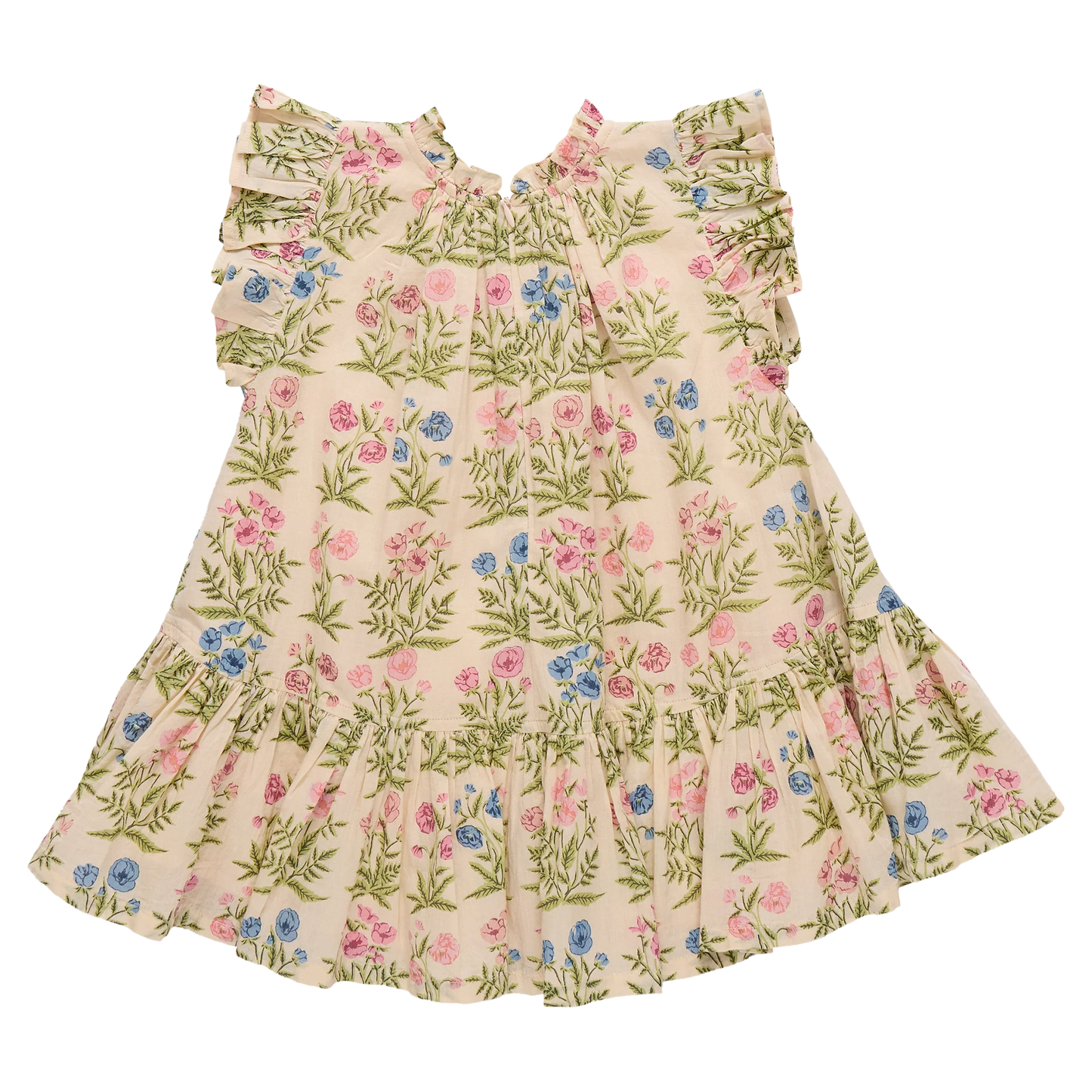 Girls Harper Dress - Leafy Floral