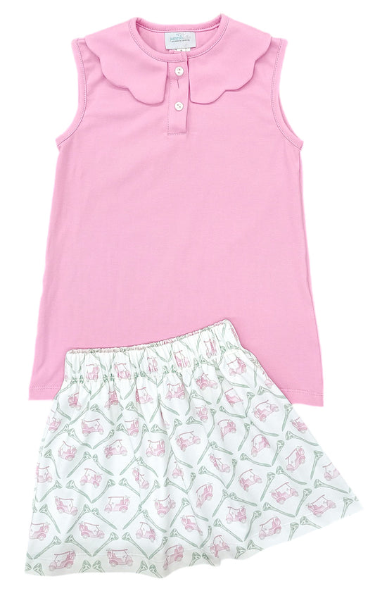 *PRE-ORDER* Sage Skirt Set - Golf ParTEE