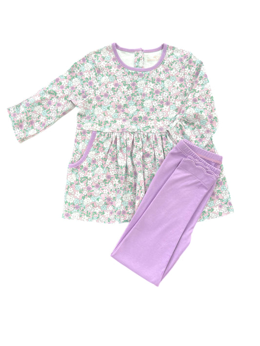 *PRE-ORDER* Saylor Legging Set - Lavender Floral