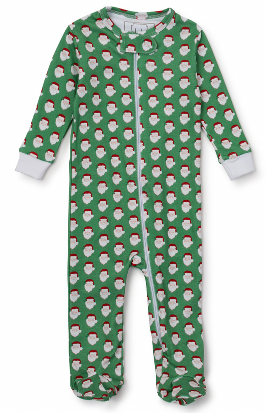 Parker Zippered Pajama- Hey Santa *PRE-ORDER*