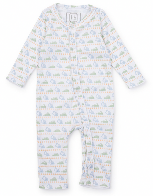 Graham Romper- Construction Zone