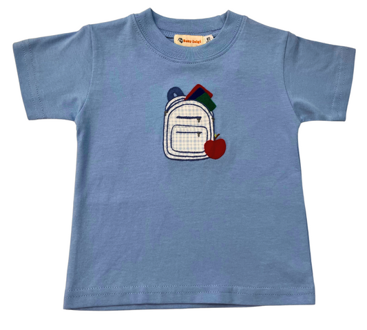 Backpack with Apple T-Shirt