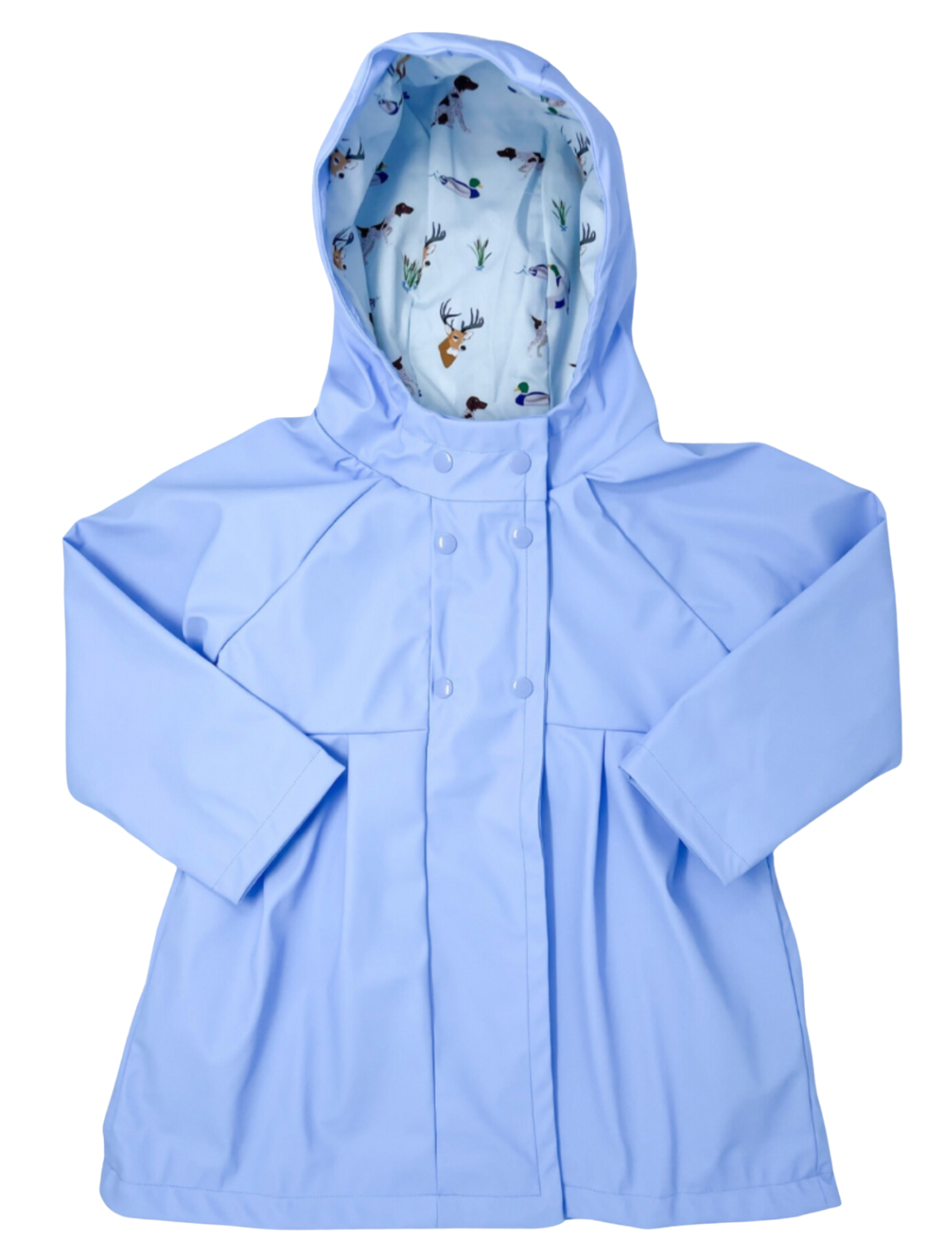 Rainy Day Raincoat- Blue Hunter