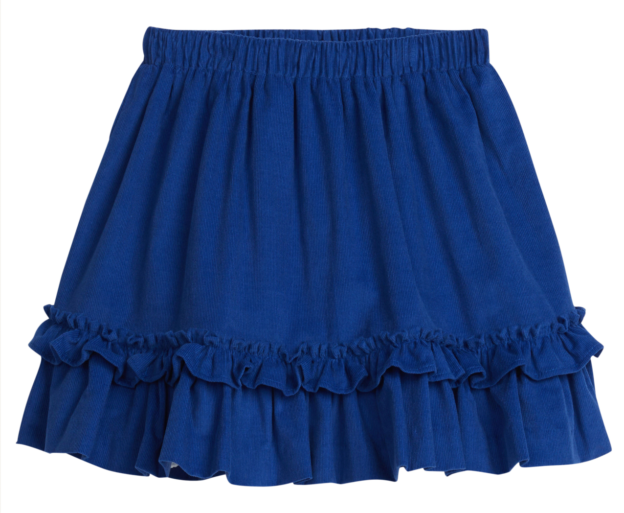 Flounce Skirt- Royal Corduroy