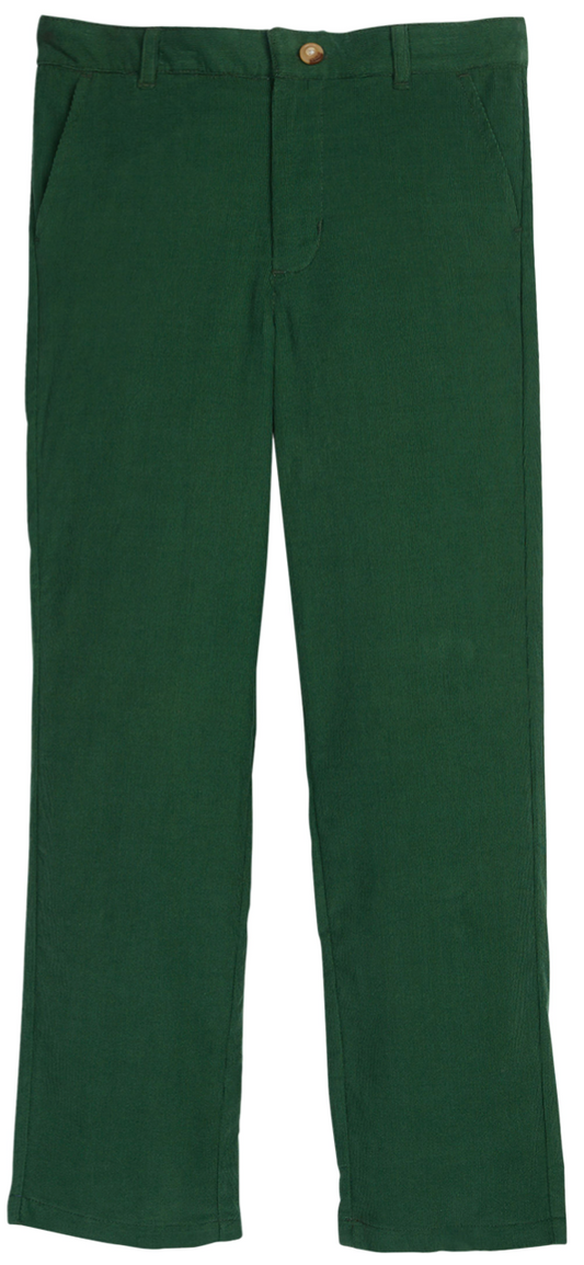 Classic Pant- Hunter Green Corduroy