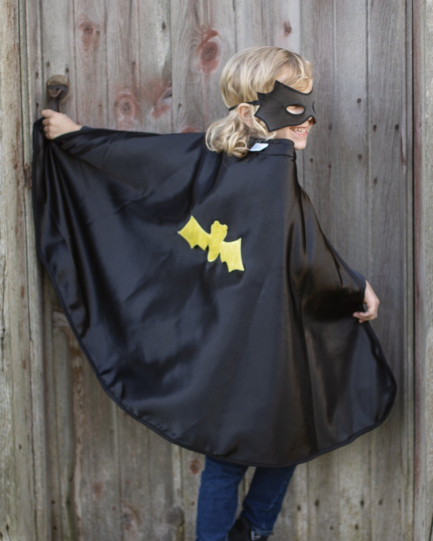 Spider Bat Reversible Cape and Mask
