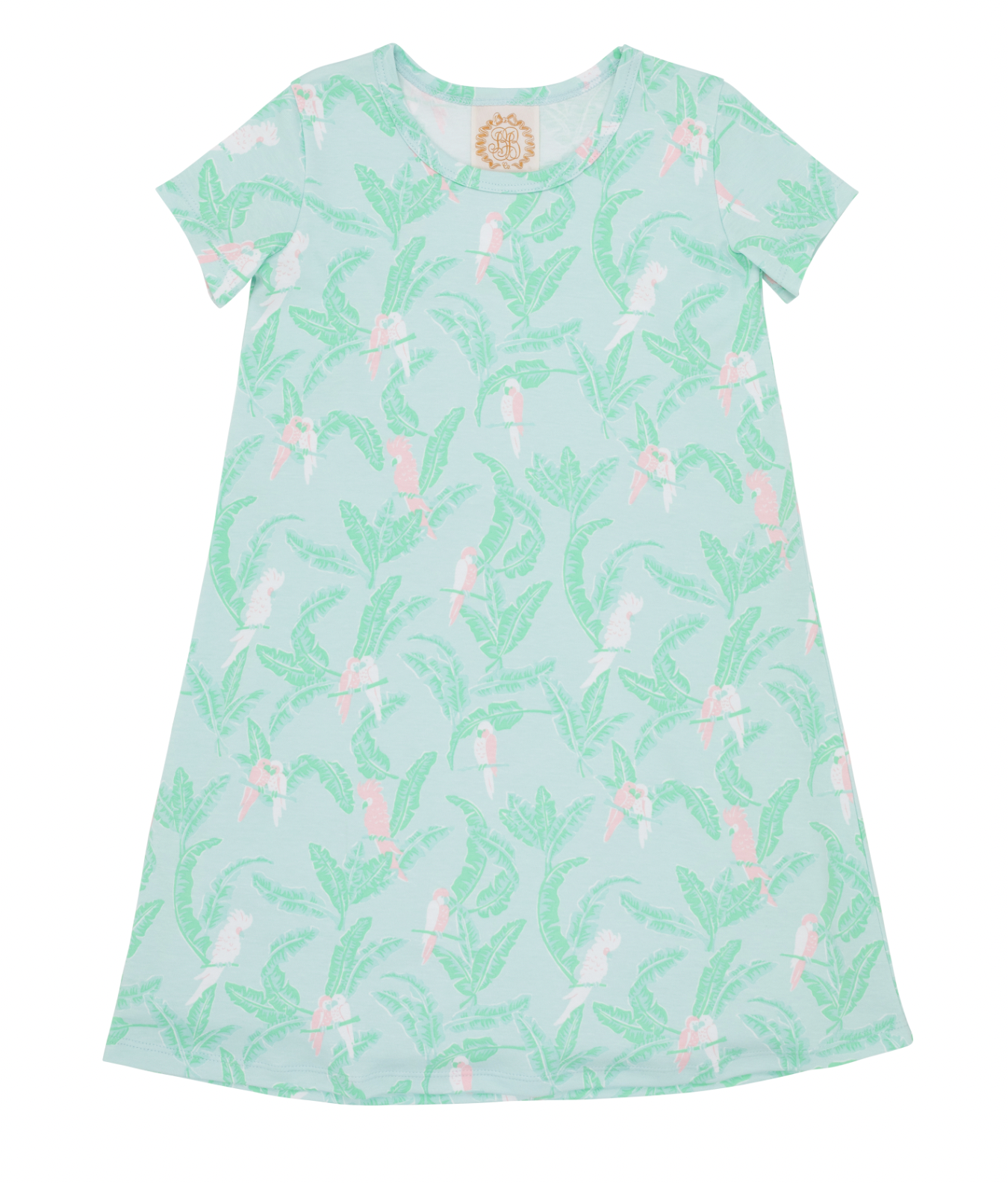 Polly Play Dress-Parrot Island Palms