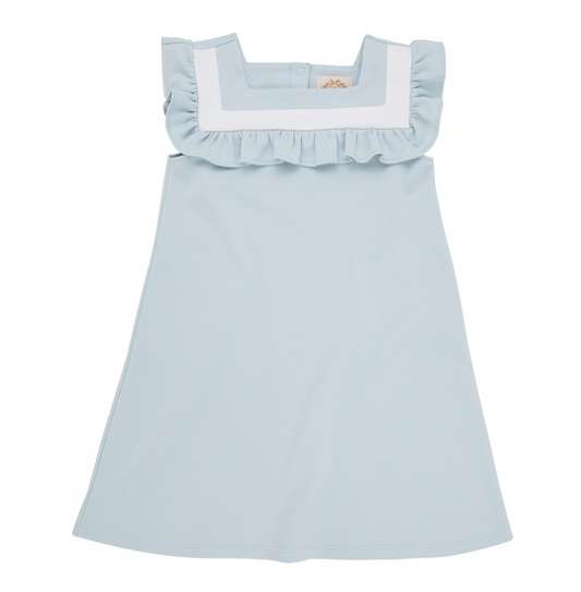 Darla Dress- Buckhead Blue/Worth Avenue White