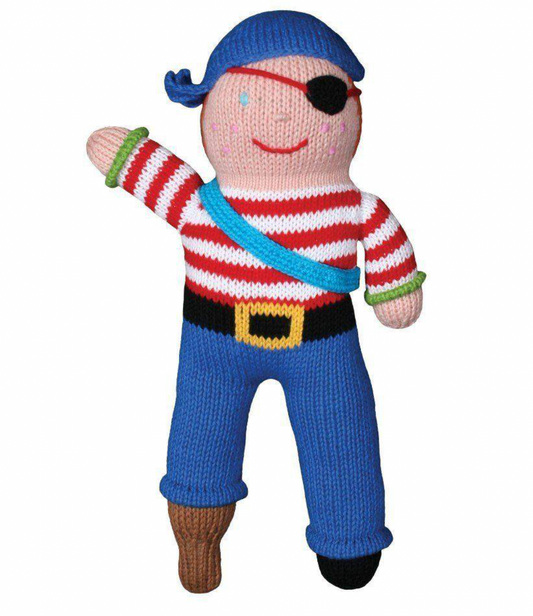Arrr-Nee The Pirate Hand Knit Doll