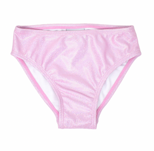 Girls Swim Bottom - Sparkling Sunset Pink