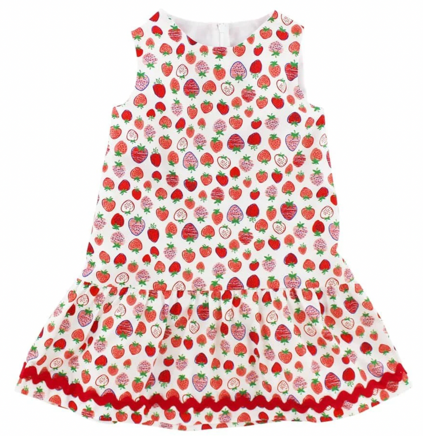 Strawberry Patch Drop Dress