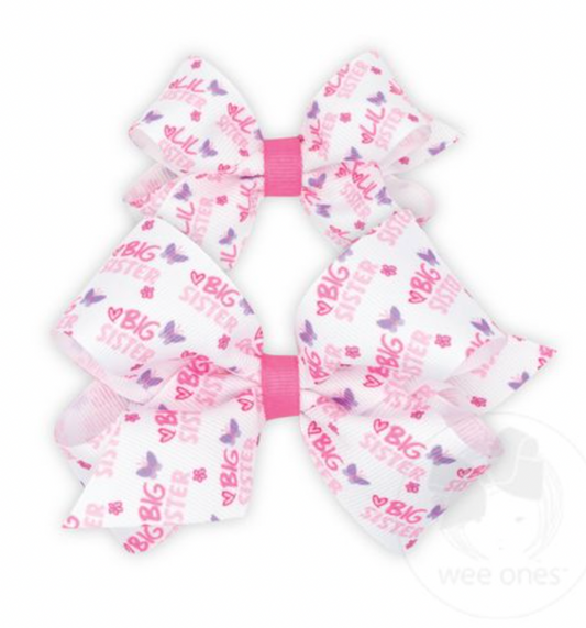 2 Pack of Sister Bows