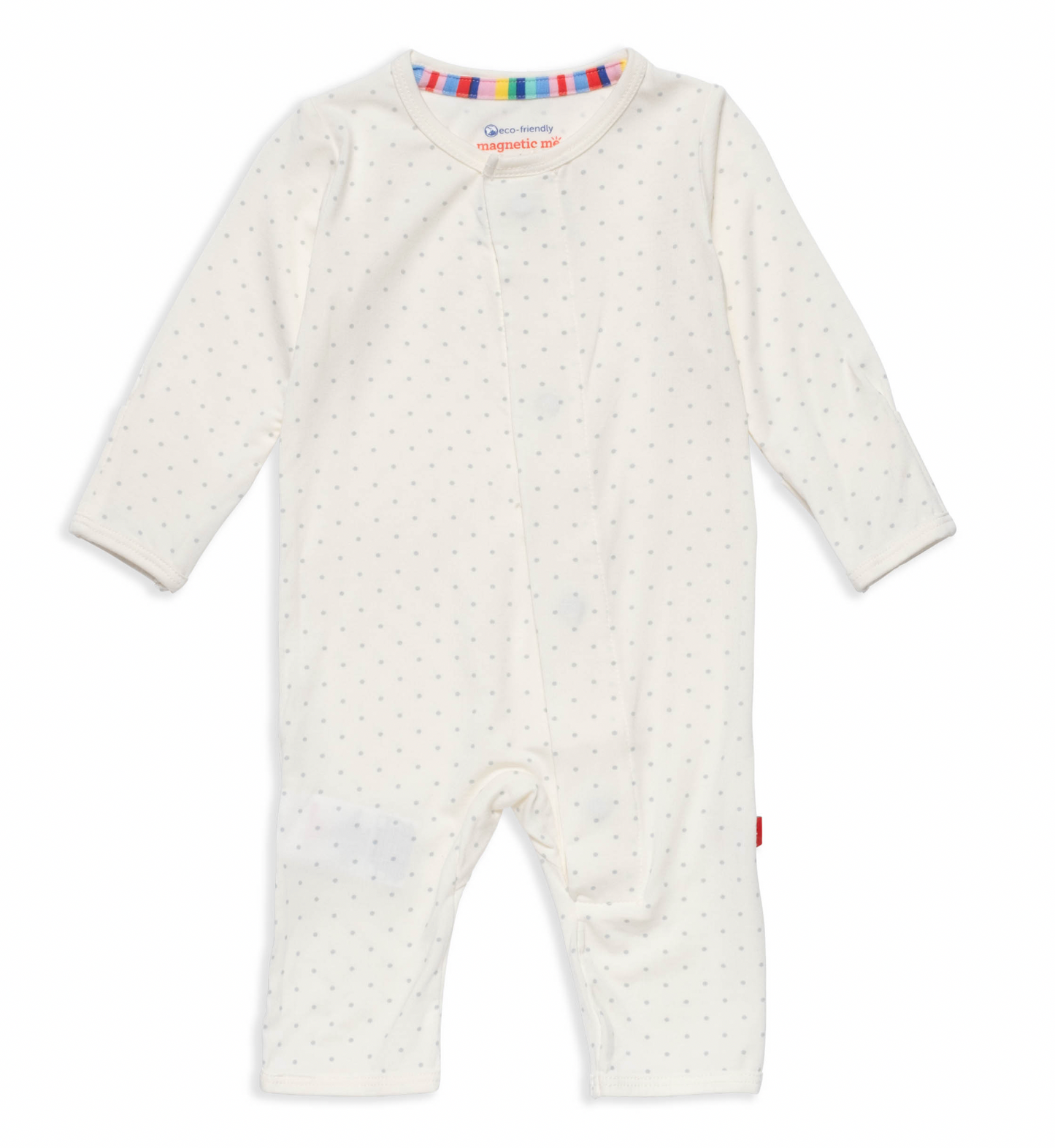 Pin Dot Cream Coverall