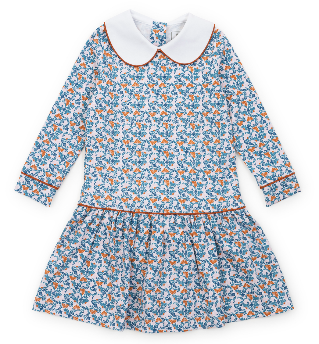 Lillian Dress- Autumn Blooms