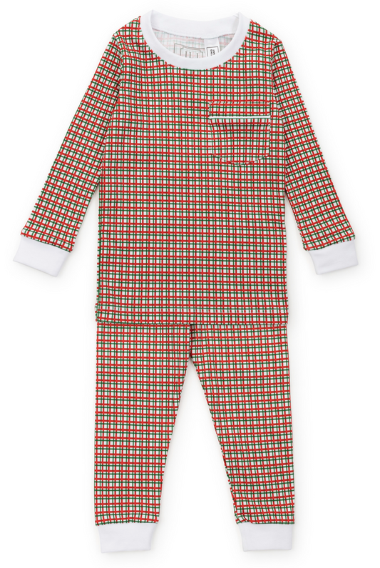 Bradford Pajama Set- Holiday Plaid