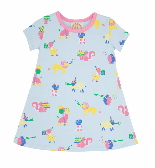 Polly Play Dress Short Sleeve - Party on Party Animal