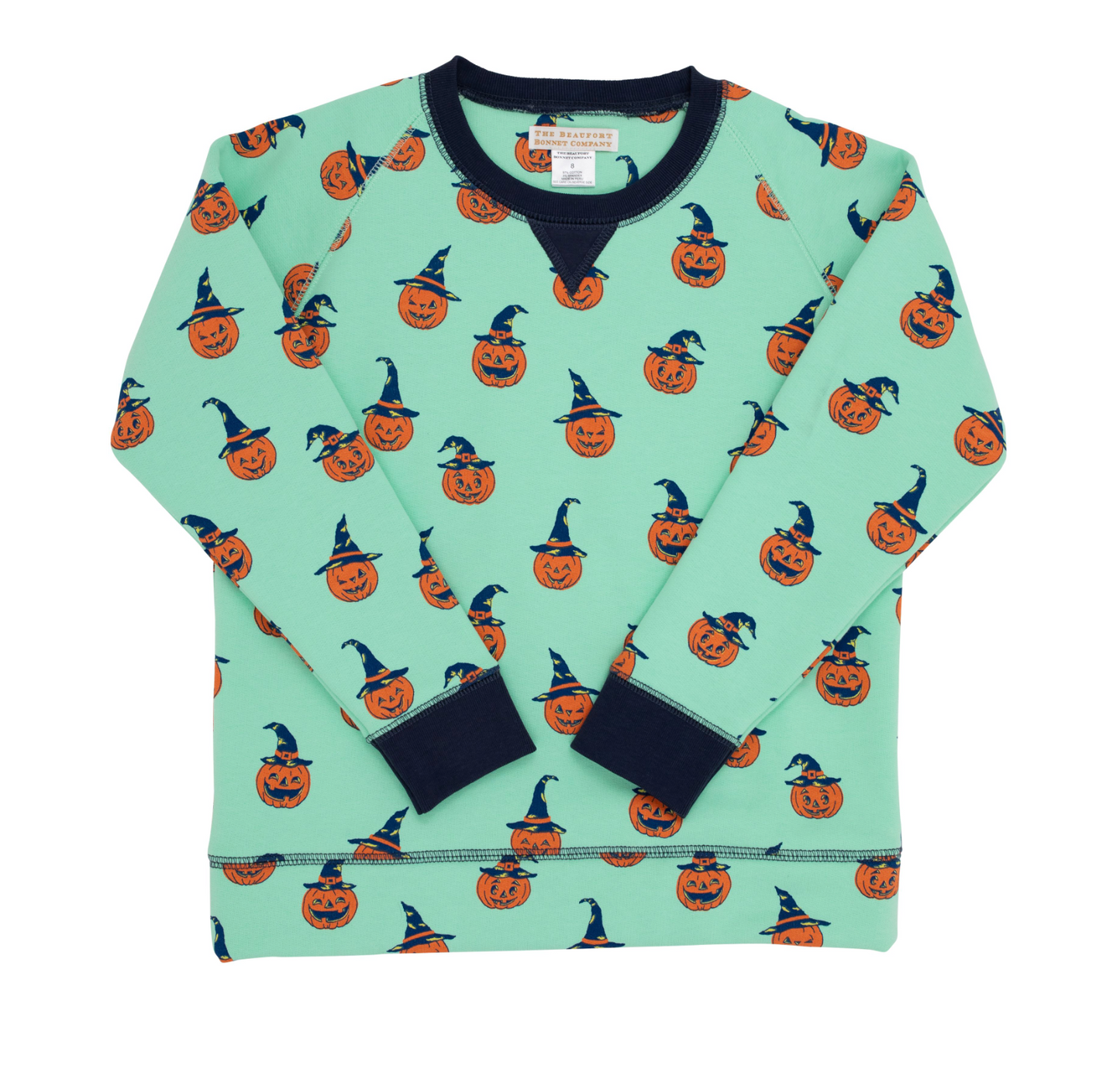 Cassidy Comfy Crewneck- Olde Jolly Jack O Lantern