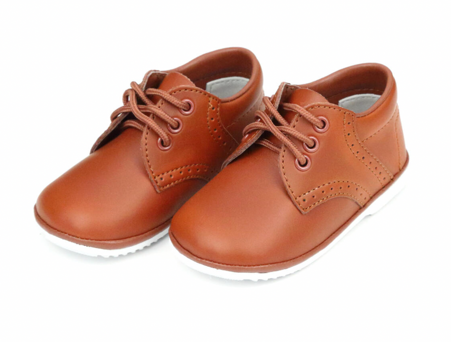 James Waxed Leather Lace Up Shoe (Baby)