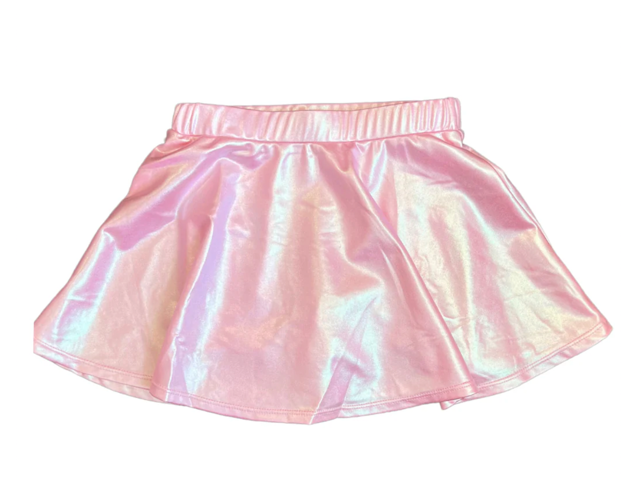 Zoe Metallic Skort - Pink