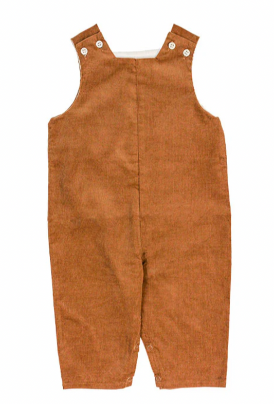 Chocolate Brown Corduroy John John