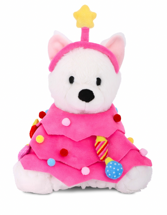 O' Woof-mas Tree Dog Plush