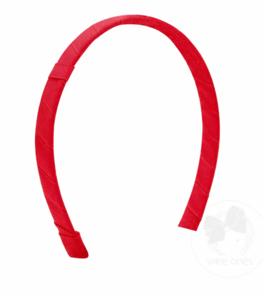 Add-a-Bow Girls Headband - Red