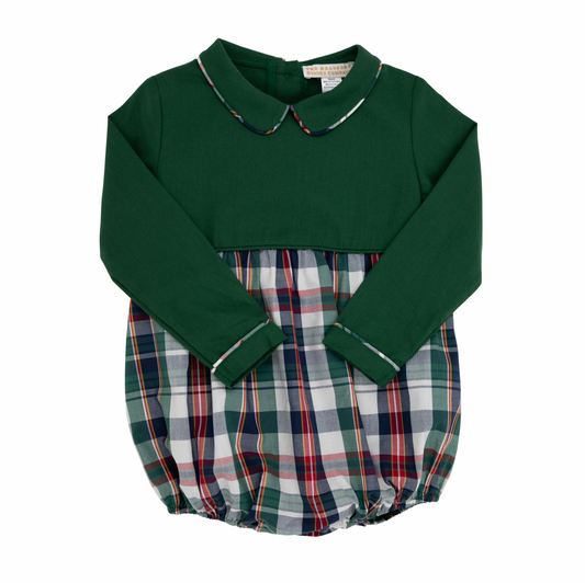 L/S Bradford Bubble - Grier Green/Field Park Plaid