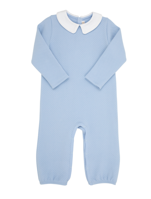 Potter`s Playsuit - Quilted - Beale Street Blue/Worth Avenue White