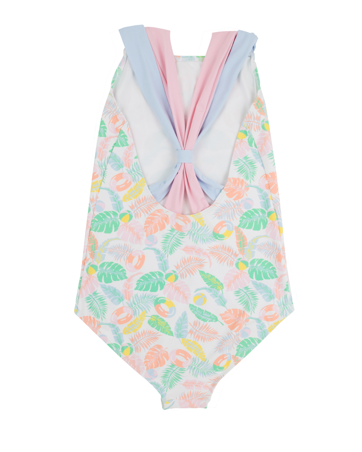 Seabrook Bathing Suit - Happy In Harbour Island/Palm Beach Pink and Buckhead Blue