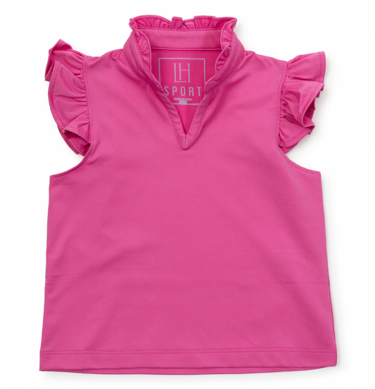 Ellie Performance Top - Hot Pink