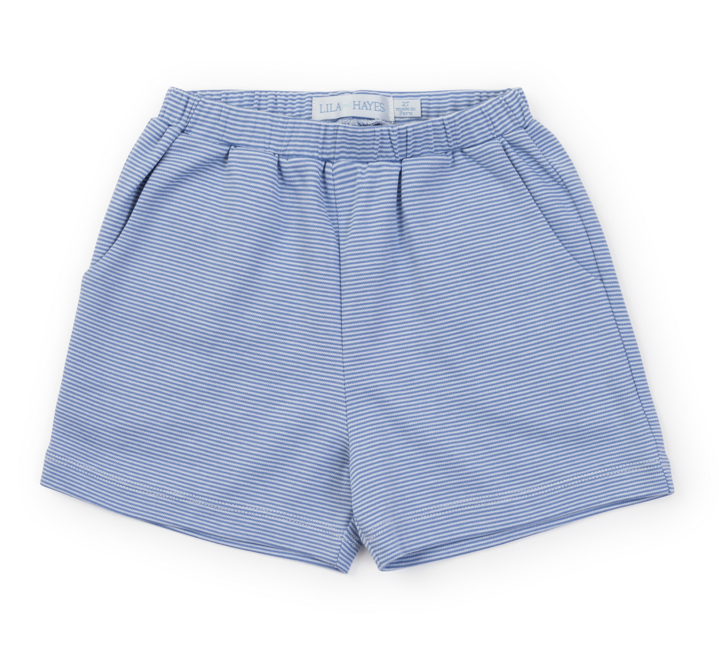 Sawyer Short - Blue and White Stripe