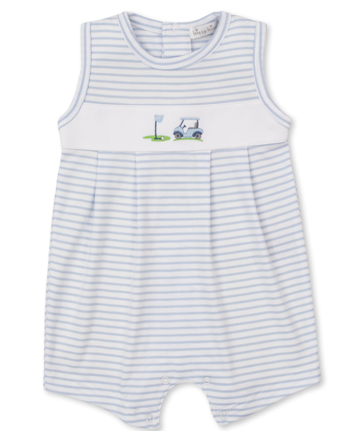 Golf Sleeveless Stripe Playsuit