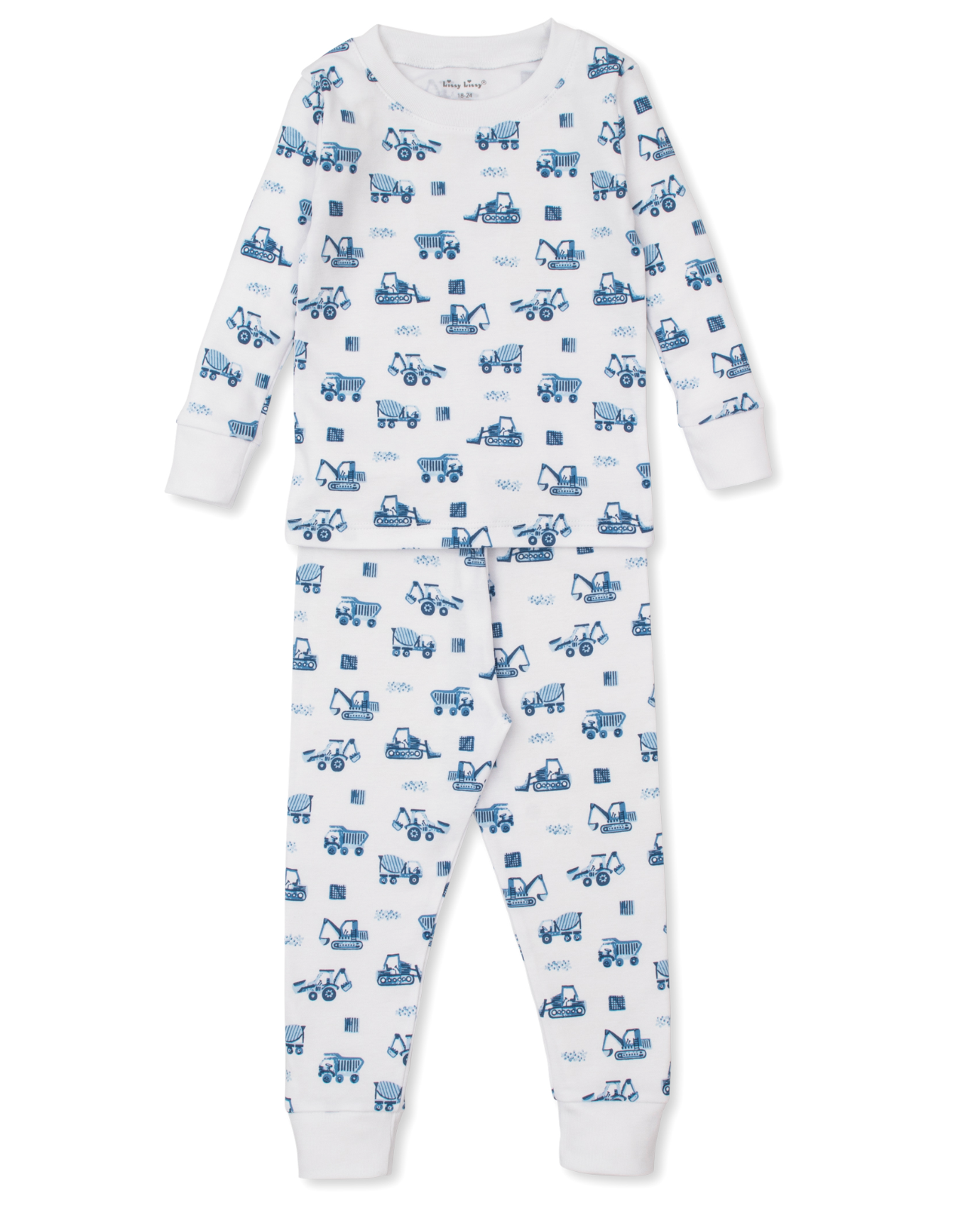 Construction Trucks Pajama Set