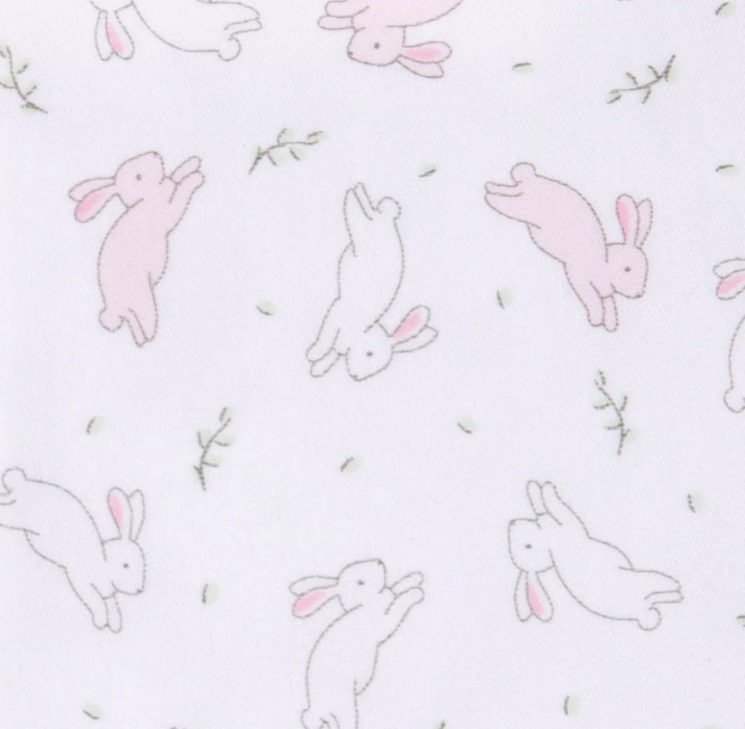 Bunny Hop Long Pajamas - Pink