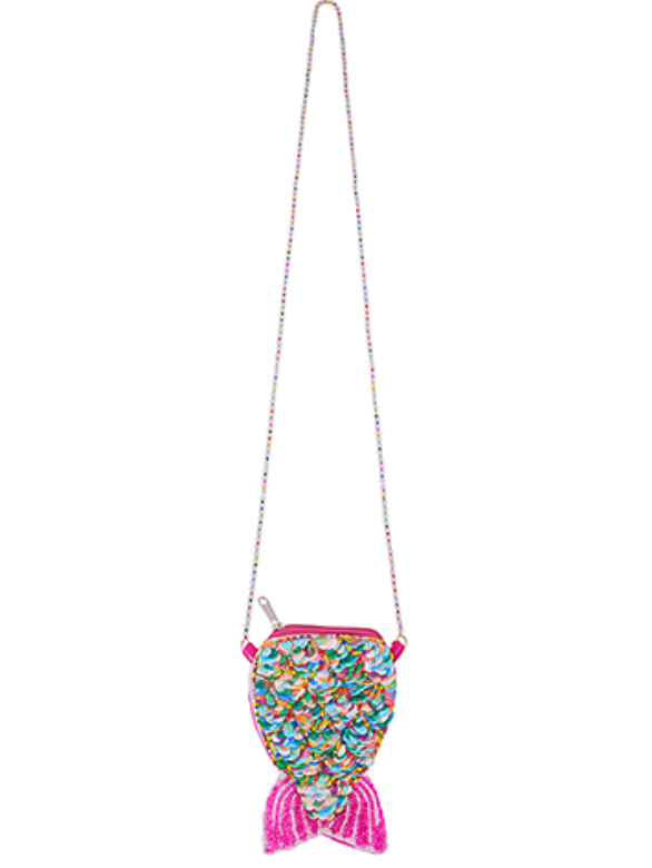 Mermaid Beaded Crossbody Mini Purse